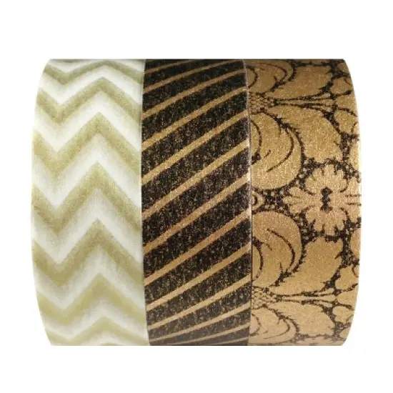 Wrapables Majestic Washi Masking Tape (Set of 3) image {2}