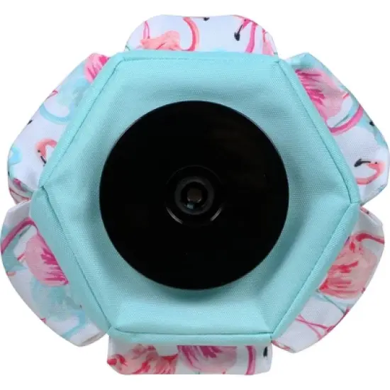 Singer Flamingo Print Desktop Storage Spinner image {3}