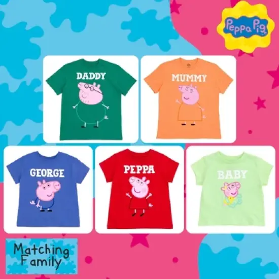 Peppa Pig Matching Family T-Shirt Toddler image {2}