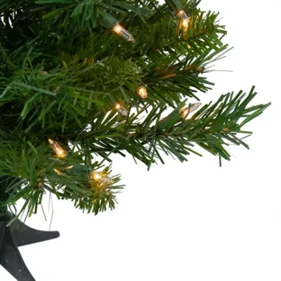 Northlight Pre-Lit Medium Royal Pine Artificial Christmas Tree - 2' - Clear Lights image {4}