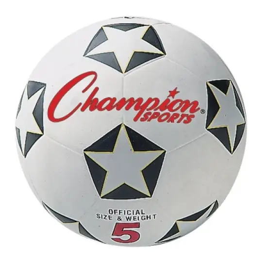 Champion Sports Rubber Soccer Balls image {1}