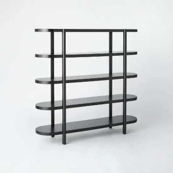 57" Portola Hills 5 Shelf Horizontal Bookcase - Threshold&trade; designed with Studio McGee image {11}