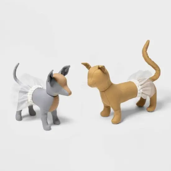 Wedding Collection Dog and Cat Tutu - White - Boots & Barkley&trade; image {6}