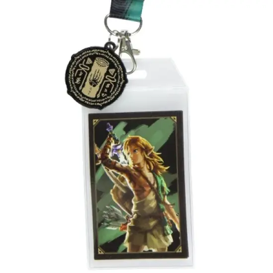 The Legend of Zelda Tears of The Kingdom ID Badge Holder Lanyard image {1}