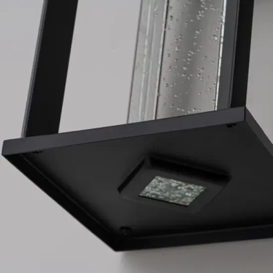 LLHZSY Modern Outdoor Wall Light Fixture Black LED Downlight 14 1/5" for Exterior House Porch Yard Patio image {8}