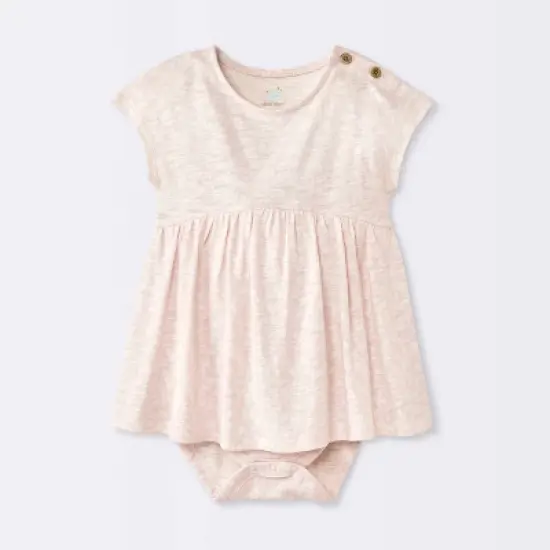 Baby Girls' Floral Modal Jersey Romper - Cloud Island&trade; Pink image {4}