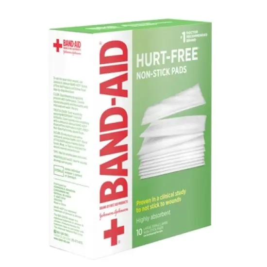 Band-Aid Large Non Stick Pads - 10ct image {2}