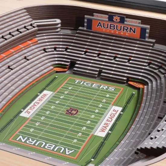 NCAA Auburn Tigers 25-Layer StadiumViews 3D Wall Art image {2}