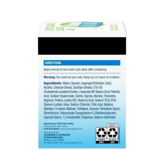 Neutrogena Hydro Boost Water Cream Face Moisturizer with Hyaluronic Acid for Sensitive Acne-Prone Skin - Fragrance Free - 1.7 fl oz image {8}