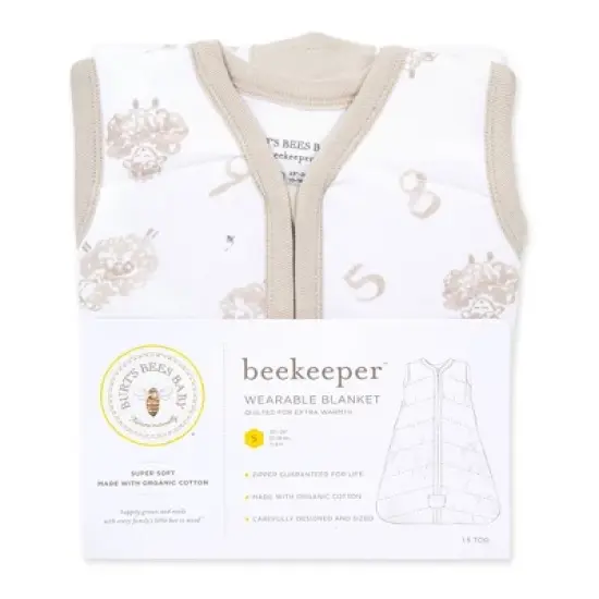 Burt's Bees Baby&reg; Beekeeper Organic Cotton Warmer Wearable Blanket - Counting Sheep image {2}