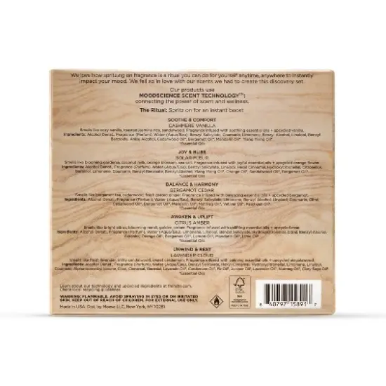 Being Frenshe Mood Boosting Perfume Discovery Set - 5ct/0.06 fl oz image {1}