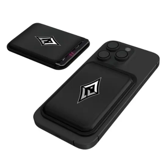 Keyscaper WNBA Linen Black Magnetic Credit Card Wallet image {8}