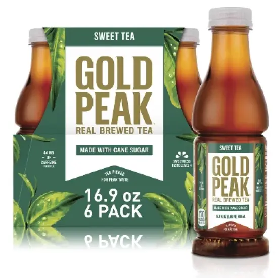 Gold Peak Sweet Tea Bottles - 6pk/16.9 fl oz image {6}