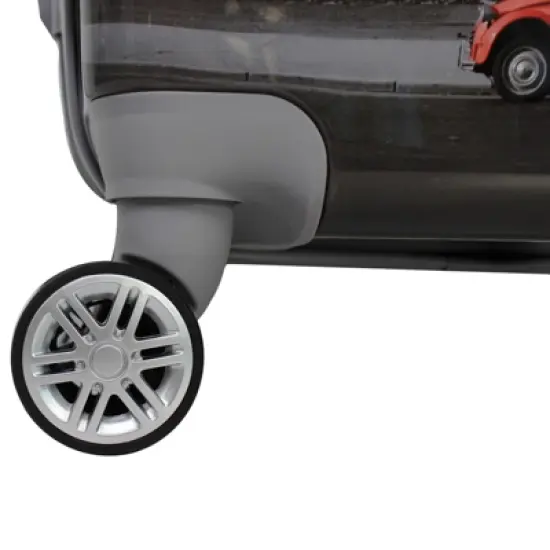 World Traveler Destination 2-Piece Carry-on Hardside Spinner Luggage Set - Paris image {5}