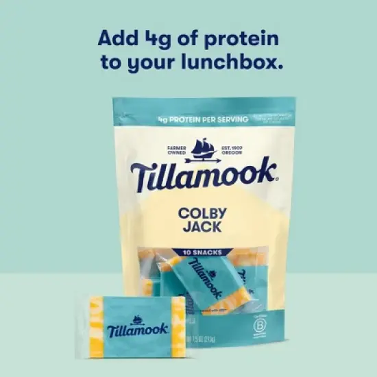 Tillamook Colby Jack Cheese Snack Portions - 7.5oz/10ct image {3}