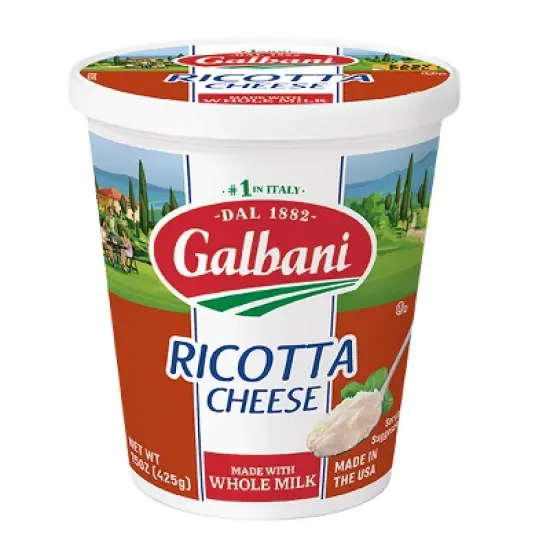 Galbani Whole Milk Ricotta Cheese - 15oz image {9}