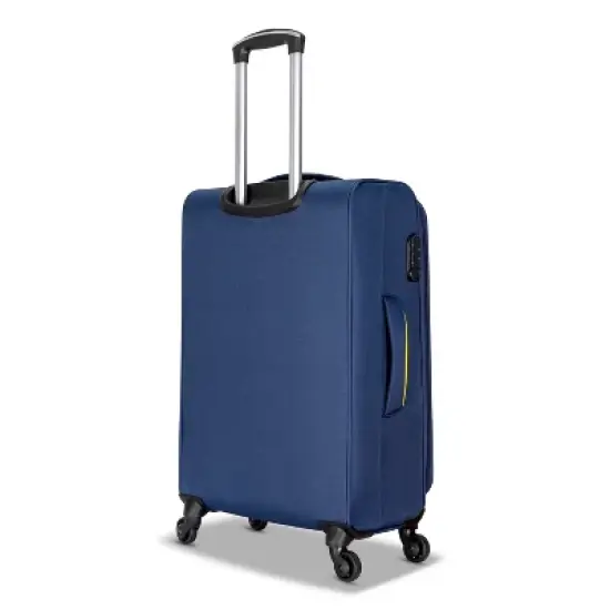 3 Piece Set Soft Side Luggage with Contrast Handles image {11}