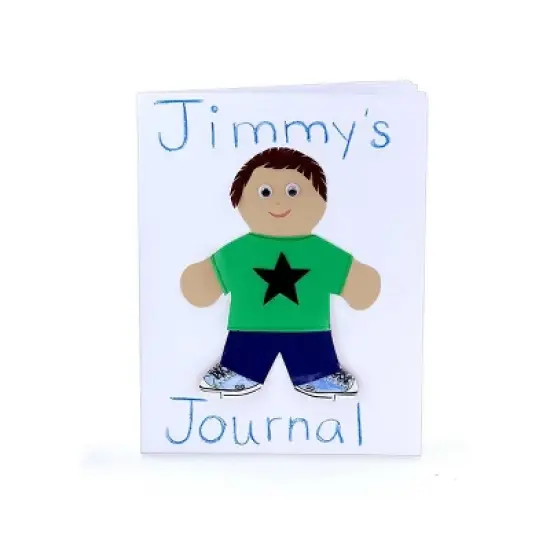 20ct 5.5" x 8.5" Blank Paperback Books White - Hygloss: Plain Paper Journals, Flexible Cover, 32 Pages, Wire Binding image {3}