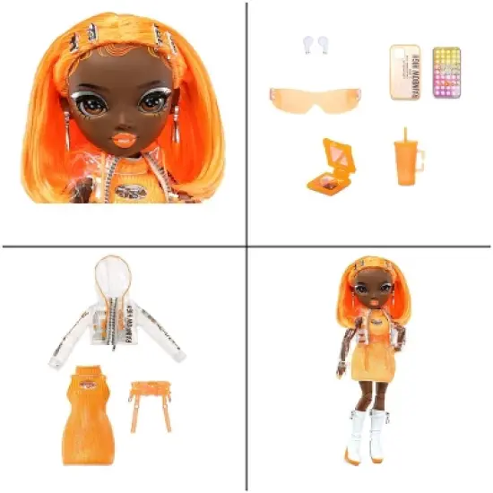 Rainbow High Michelle - Orange Fashion Doll image {4}