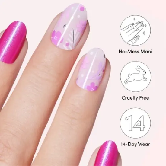 Dashing Diva Gloss Gel Nail Polish Strips - 32ct image {5}
