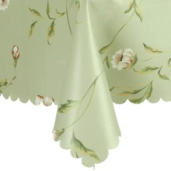 Unique Bargains Dining Rectangle Vinyl Oil Proof Wrinkle-Resistant Tablecloth 1 Pc image {5}