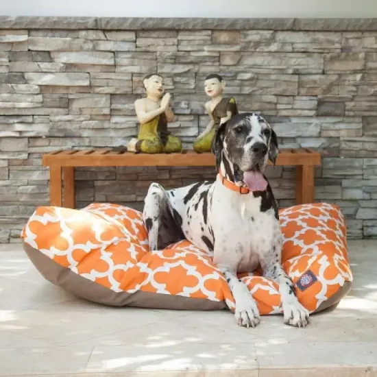 Majestic Pet Trellis Rectangle Dog Bed image {1}
