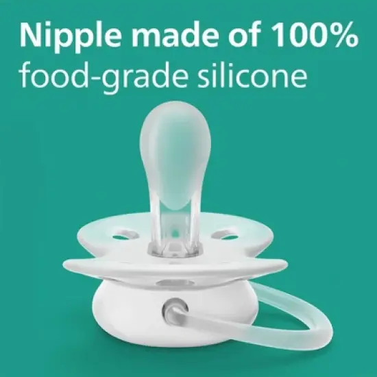 Avent Philips Ultra Soft Pacifier 6-18 Months - Violet Puppy/Orange Leaves - 4pk image {6}