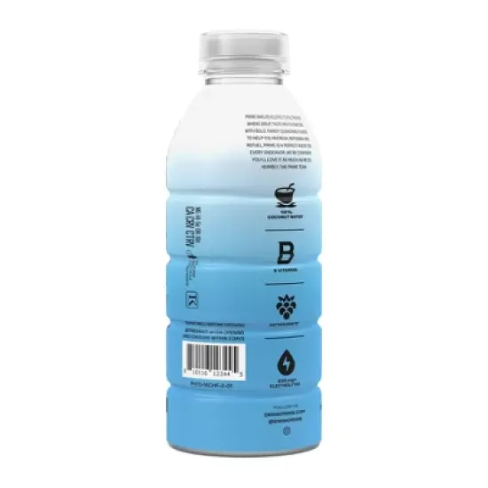 Prime Hydration Berry Freeze Sports Drink - 16.9 fl oz Bottle image {1}