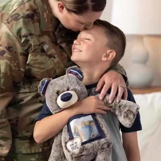 DEMDACO Here to Hug Bear - Military image {7}
