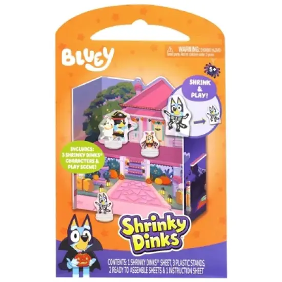 Disney Shrinky Dinks Bluey Halloween Activity Kit image {6}