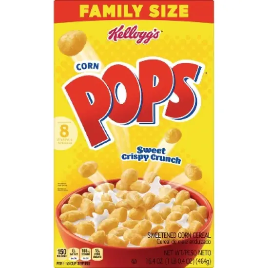 Kellogg's Corn Pops Breakfast Cereal - 16.4oz image {2}