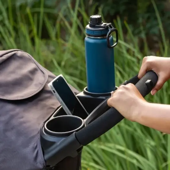 Baby Trend Passport Carriage Stroller - Silver Sky image {8}