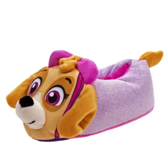 Nickelodeon Paw Patrol Everest and Skye 3D Toddler Girls' Dual Sizes Slippers image {6}