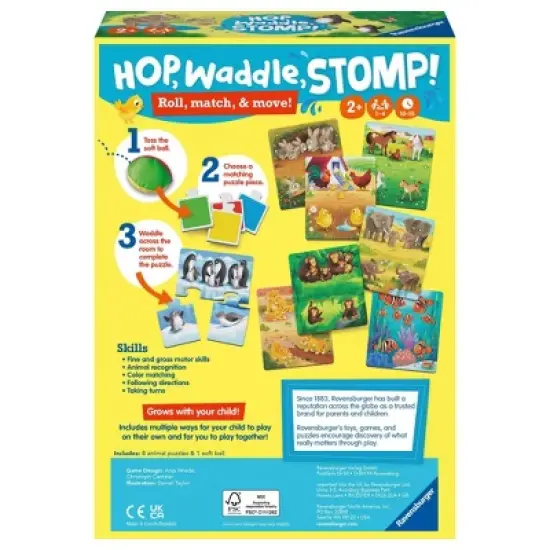 Ravensburger Hop Waddle Stomp! Board Game image {6}