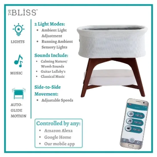 TruBliss Evi Smart Bassinet image {12}