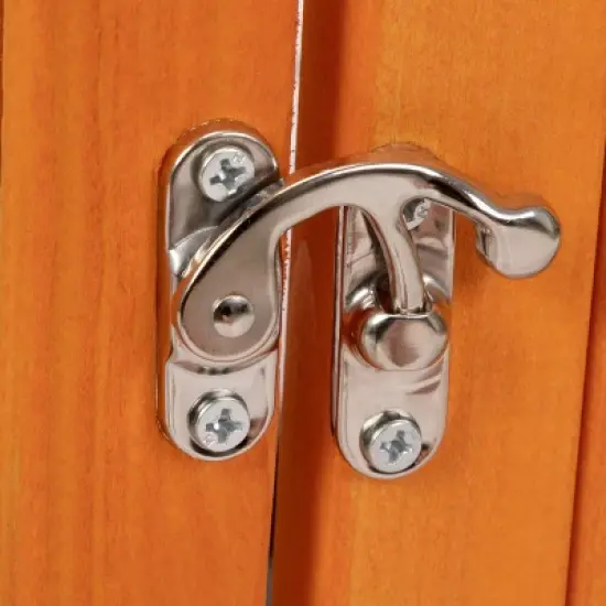 AZL1 Life Concept Pet Crates and Houses Multi-Purpose Rabbit Hutch Spacious Area with Smooth Casters Removable Trays, Orange, 38.98"*23.82"*36.61" image {2}