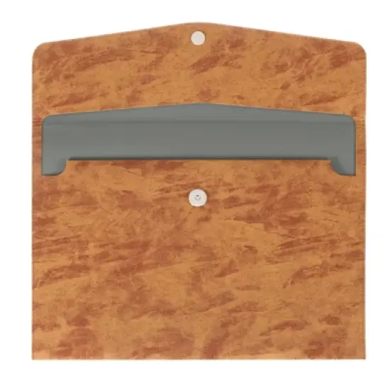 Unique Bargains Waterproof PU Leather File Folder with Button Closure 13.4" x 9.4" image {6}