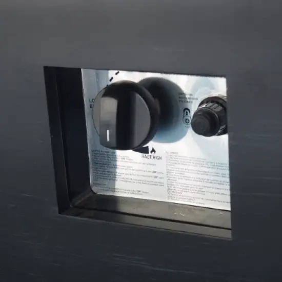 Wellington Outdoor Iron Square Fire Pit - Dark Gray - Christopher Knight Home image {5}