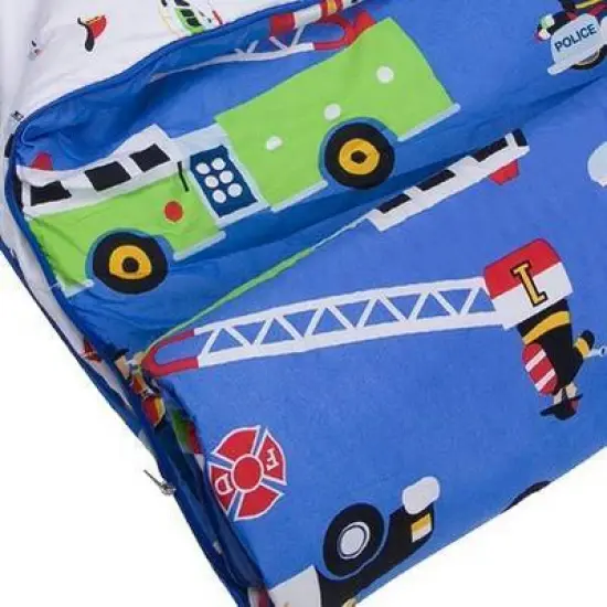 Wildkin Microfiber Kids Sleeping Bag w/ Pillowcase image {2}