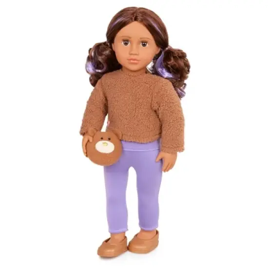 Our Generation Mylena 18" Fashion Doll & Plush Bear image {1}