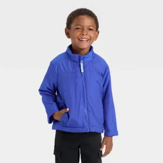 Toddler Boys' Dino 3-in-1 Snowplay Jacket - Cat & Jack&trade; Blue image {2}