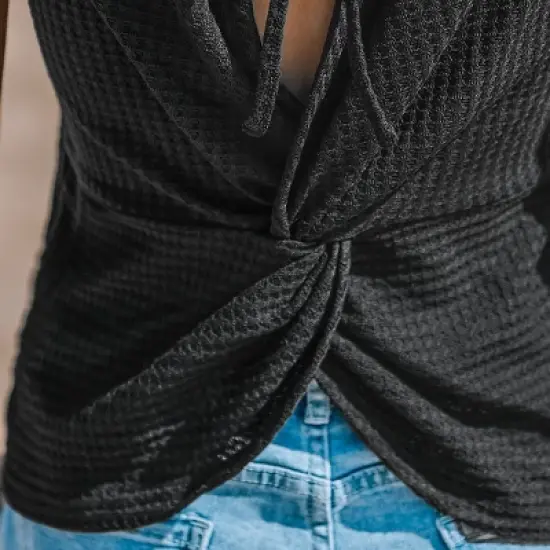 Women&lsquo;s Ribbed Knit Backless Tank Top - Cupshe image {1}