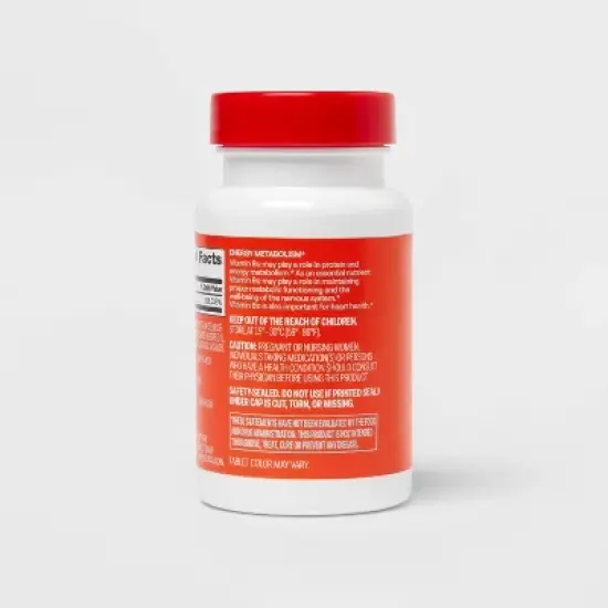 Vitamin B12 5000mcg Quick Dissolve Tablets - Cherry Flavor - 120ct - up&up&trade; image {3}