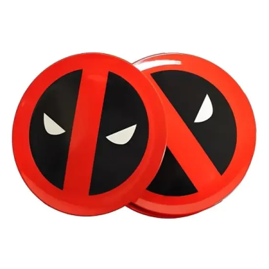 Seven20 Marvel Dead Pool Round Plate 4-Piece Set image {3}