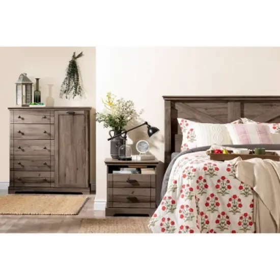 Lilak 2 Drawer Nightstand - South Shore image {4}