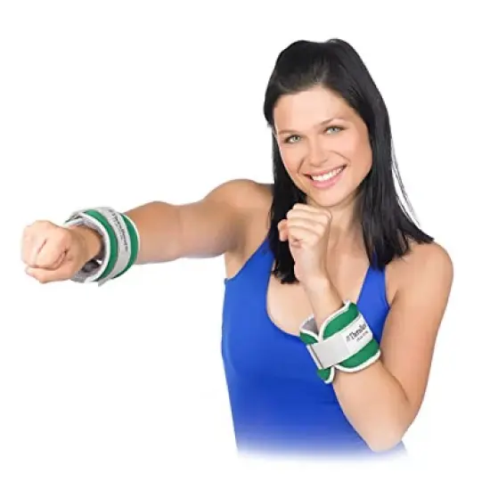 THERABAND Comfort Fit Ankle & Wrist Cuff Wrap Weight Set image {1}