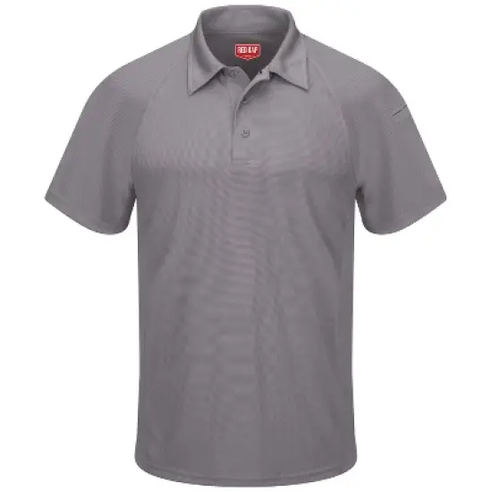 Red Kap&reg; Men's Short Sleeve Performance Knit&reg; Flex Series Men's Active Polo image {9}