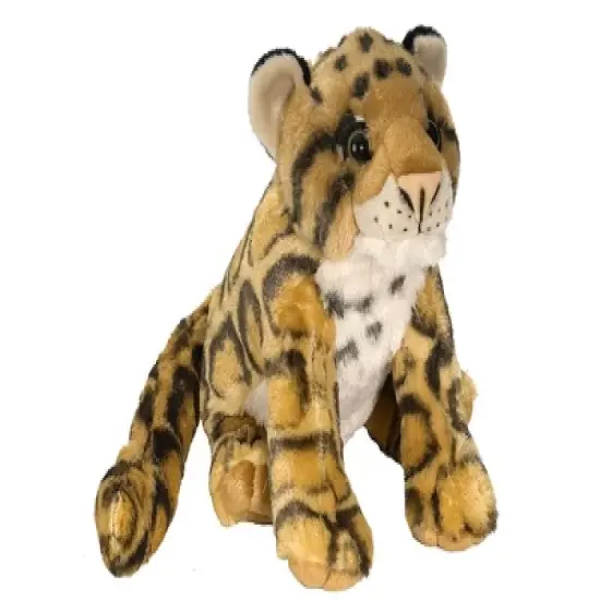 Wild Republic Cuddlekins Clouded Leopard Stuffed Animal, 12 Inches image {1}