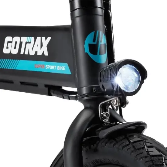 GOTRAX EBE1 16'' Step Over Electric Bike - Black image {1}
