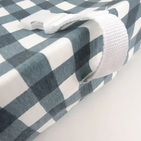 Honest Baby Organic Cotton Changing Pad Cover - Painted Buffalo Gray image {1}